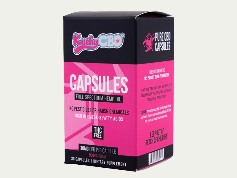 CBD Capsule Boxes