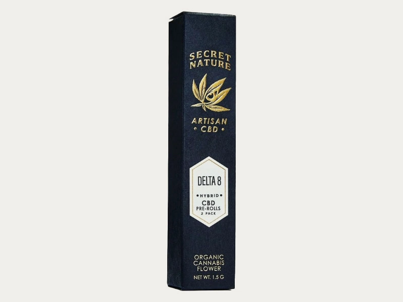 Custom Delta 8 Pre roll Boxes