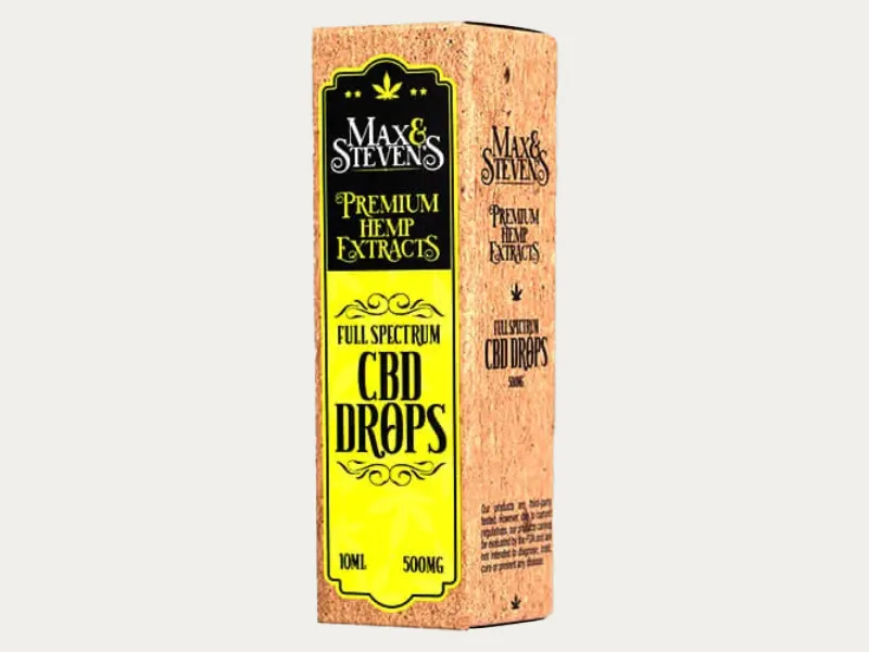 CBD Dropper Bottle Boxes