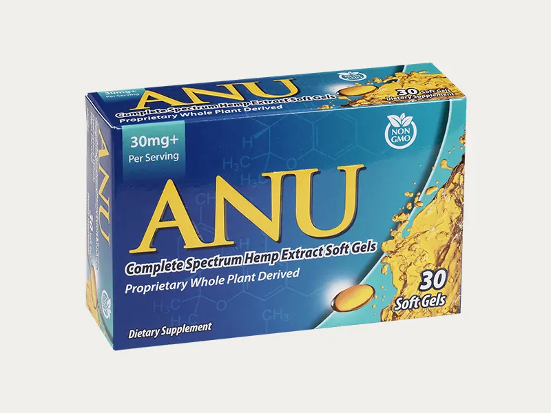 CBD Soft Gel Boxes