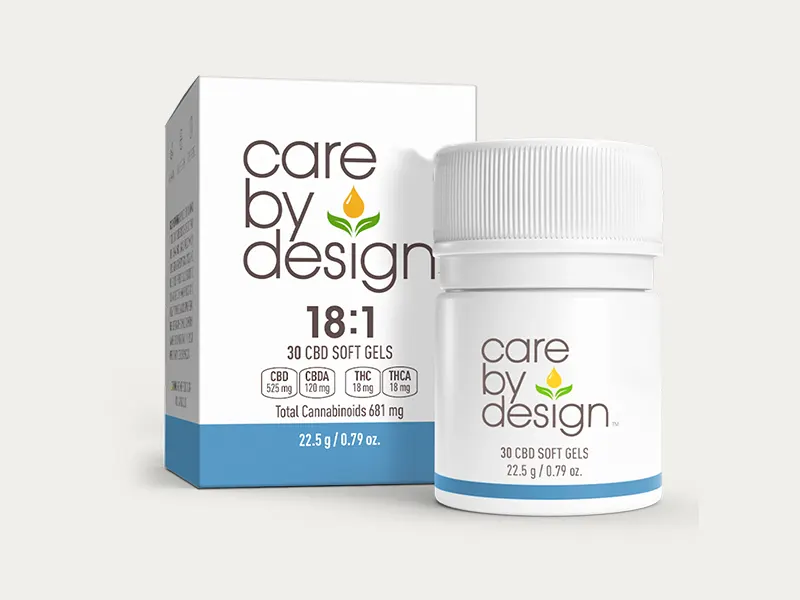 CBD Soft Gel Boxes
