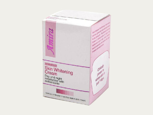 Skin Whitening Cream Boxes
