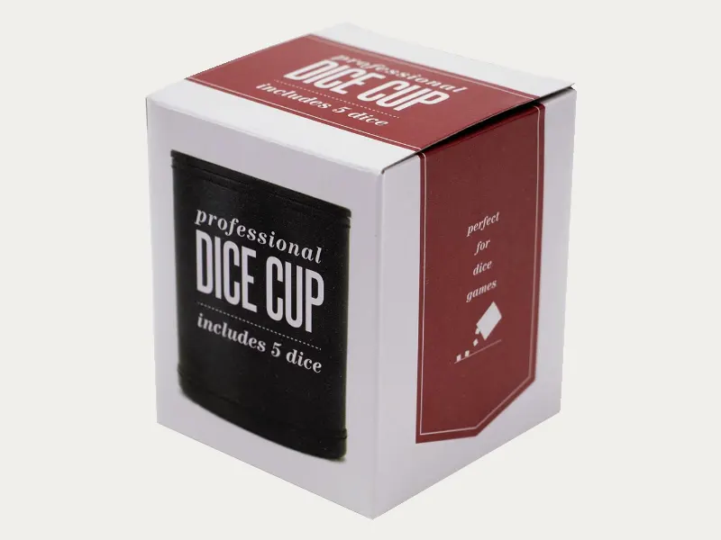 Dice Cup Boxes