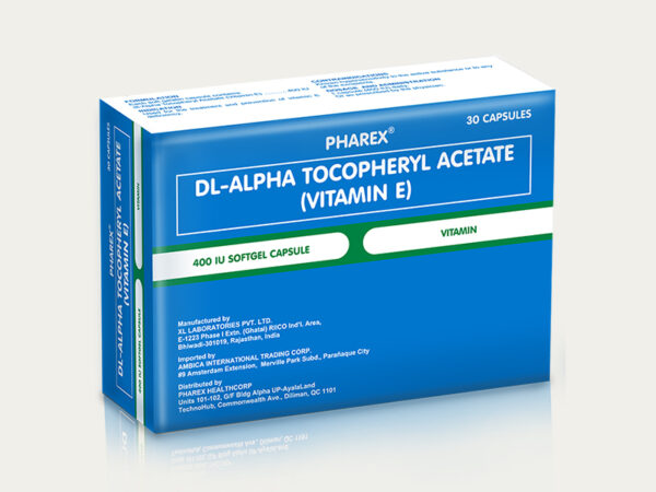 Vitamin E Capsules Boxes