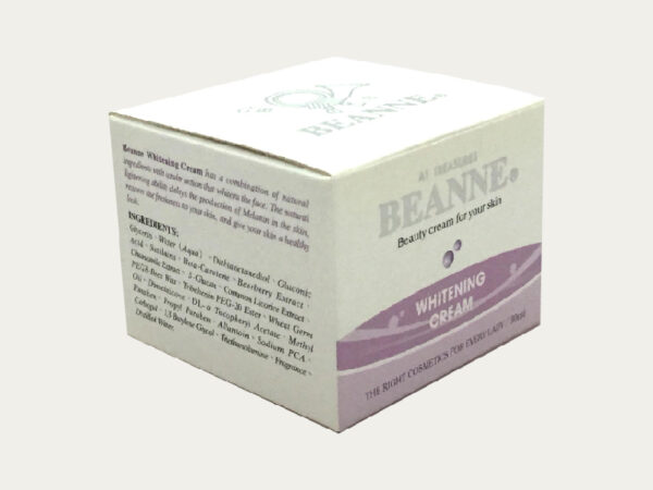 Skin Whitening Cream Boxes