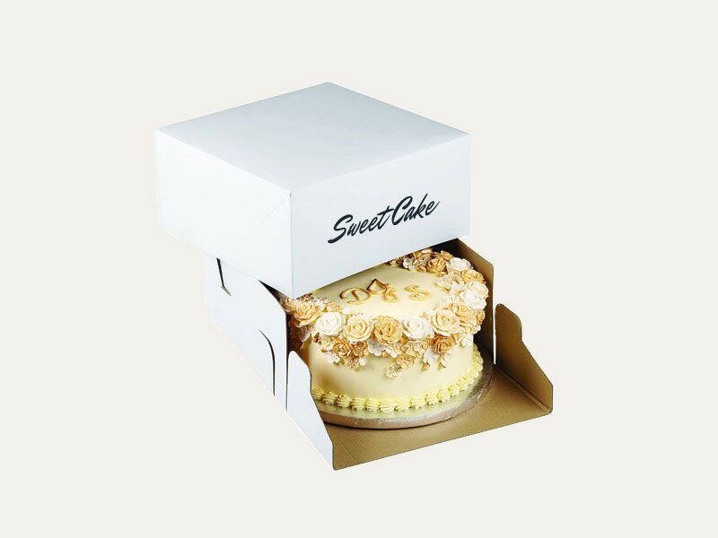 White Cake Boxes