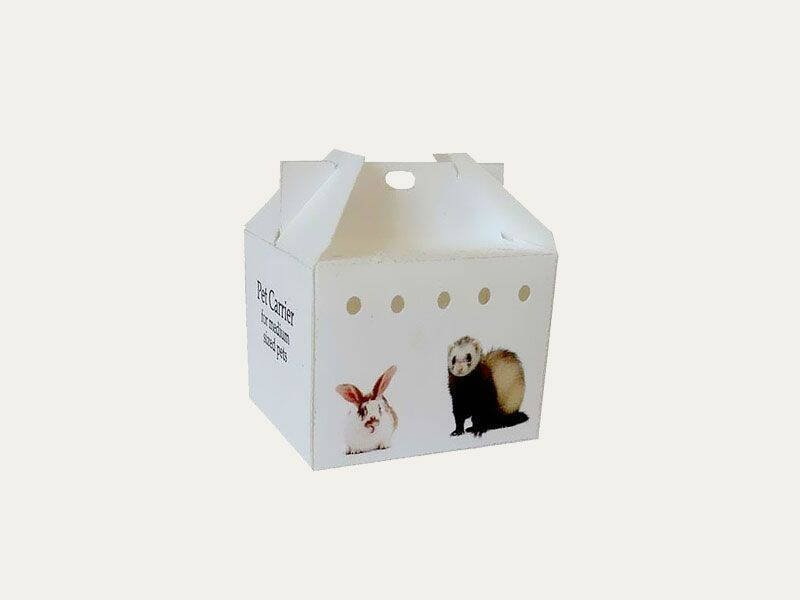 White Carrier Boxes