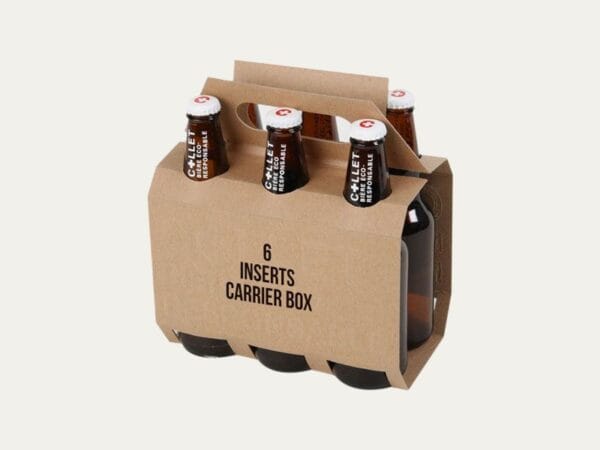 6 Inserts Carrier Boxes