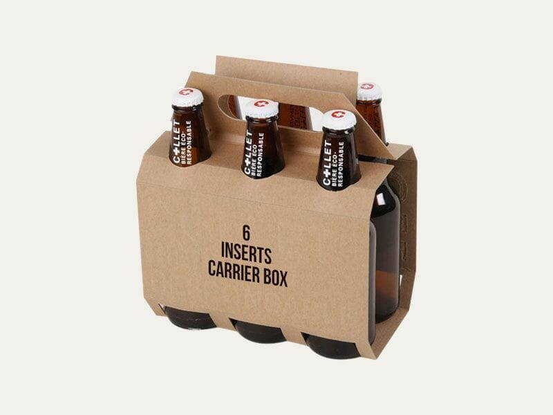 6 Inserts Carrier Boxes