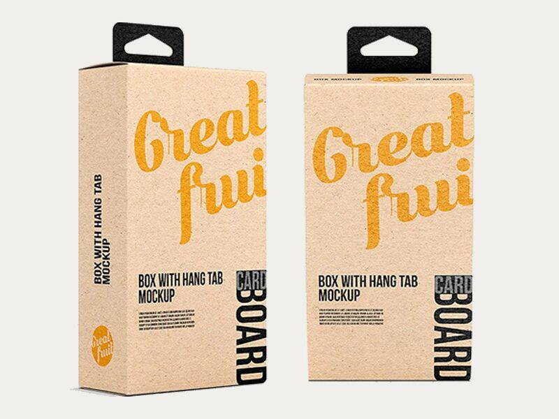 Kraft Hanger Boxes