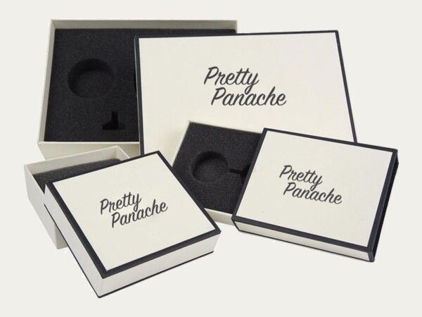 White Two Piece Boxes