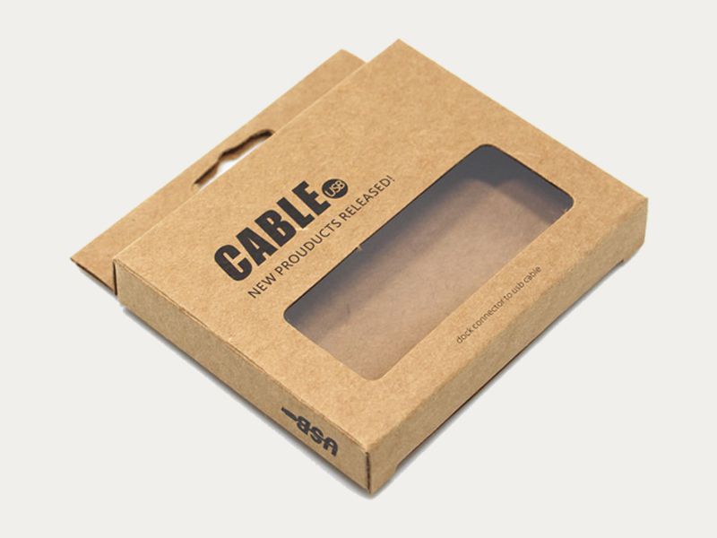 Brown Boxes With Window