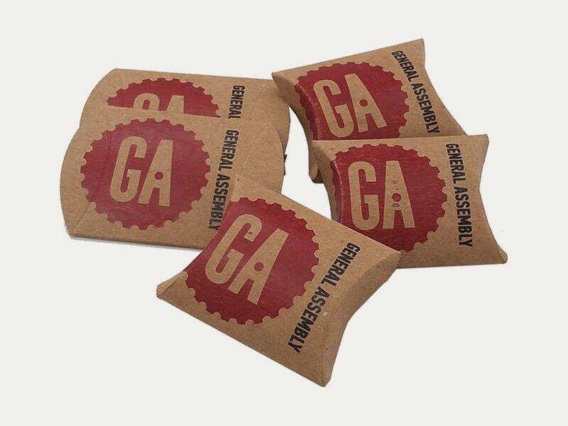 Brown Pillow Boxes