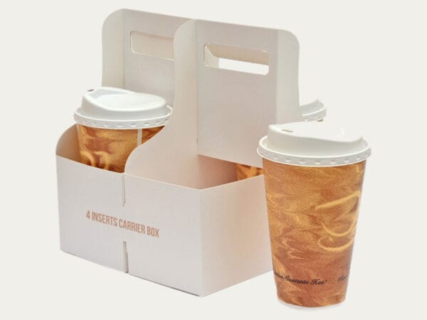 4 Inserts Carrier Boxes