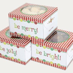 White Cookie Boxes