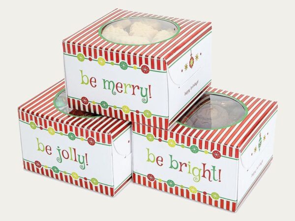 White Cookie Boxes