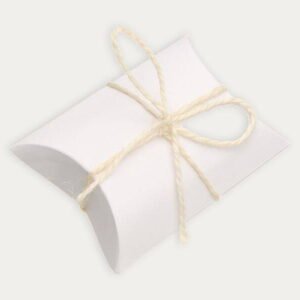 White Pillow Boxes