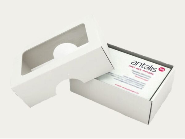 Window Business Cards Boxes