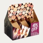 6 Inserts Carrier Boxes