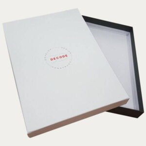 White Two Piece Boxes