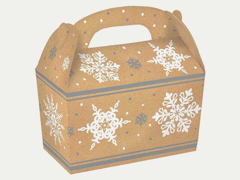 Brown Gable Boxes
