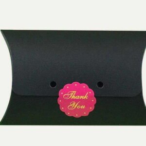 Black Pillow Boxes