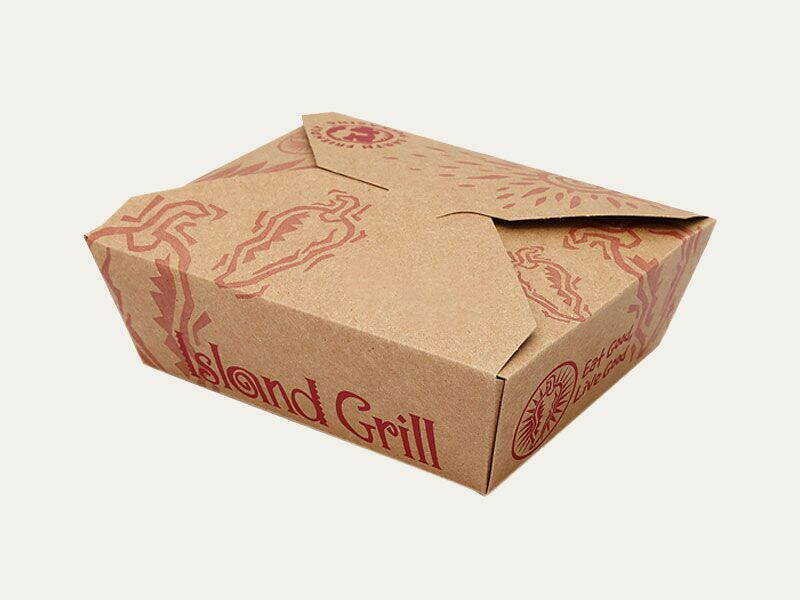 Brown Food Boxes