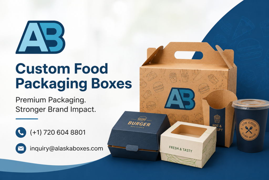 Custom Food Packaging Boxes: A Complete Guide | Alaska Boxes