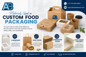 Materials Used in Custom Food Packaging