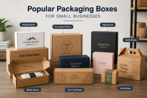 Popular Packaging Boxes for Small Businesses