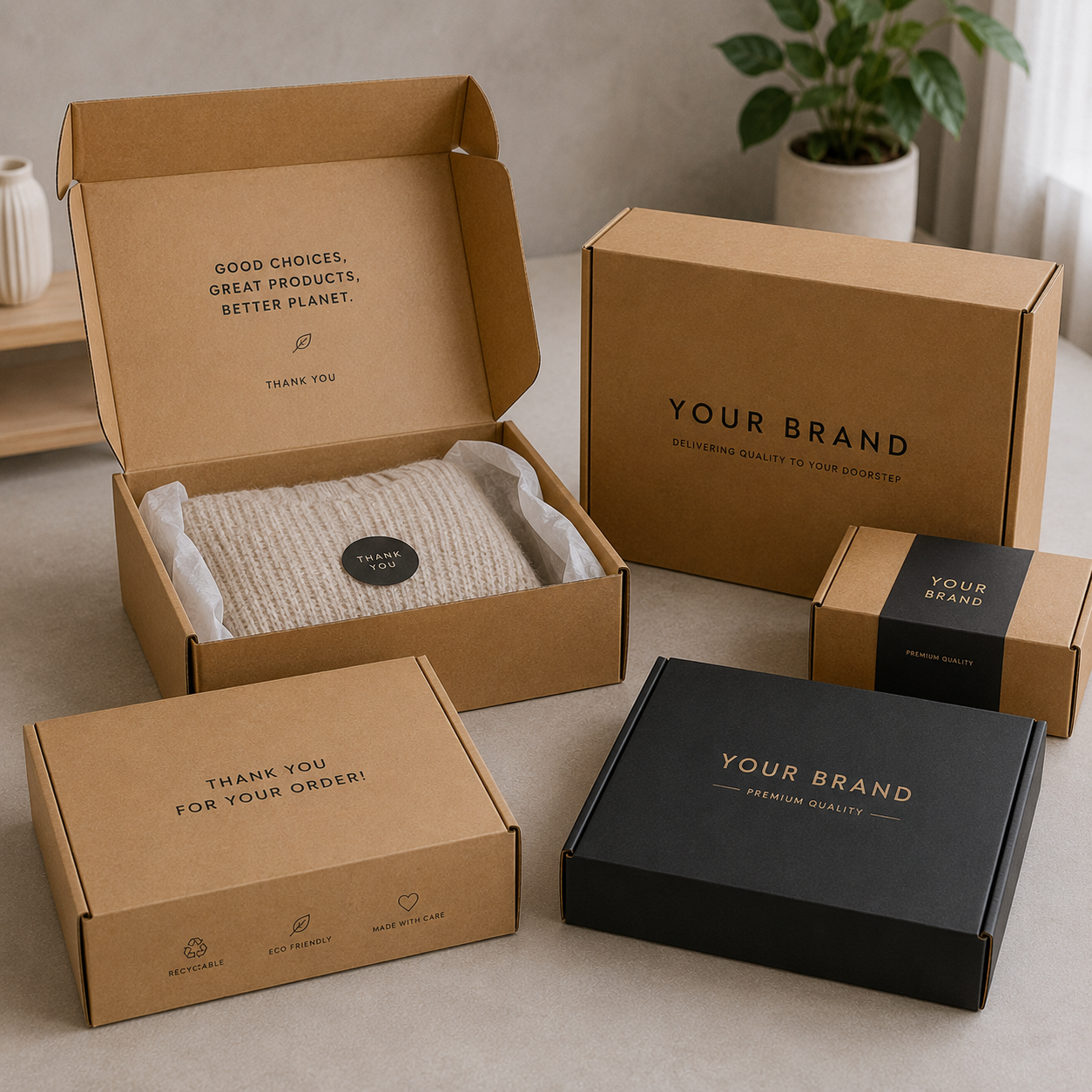 E-Commerce Packaging Boxes