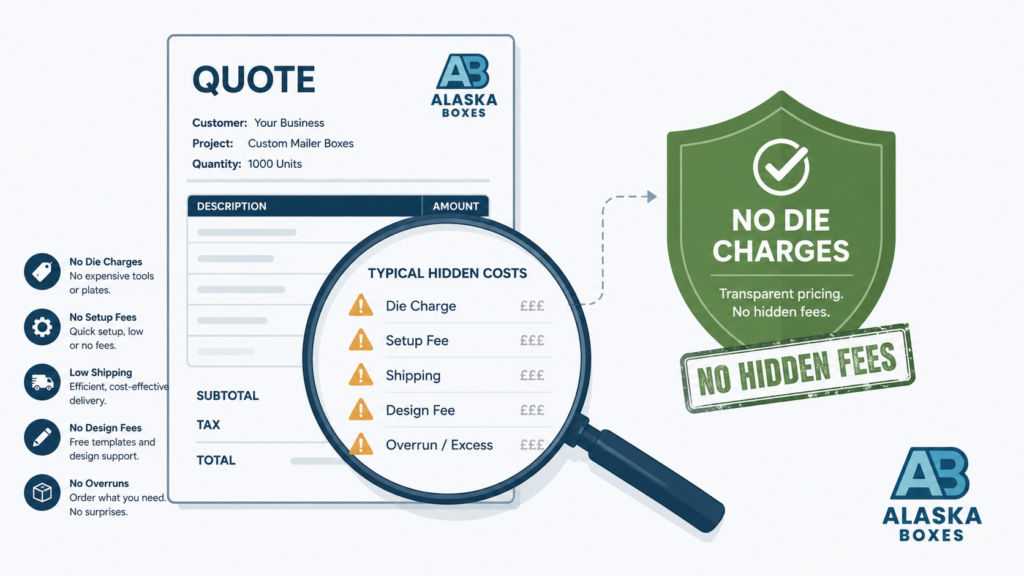 Hidden fees to check when ordering custom mailer boxes